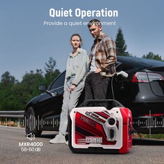 4KW Super Quiet Generator Inverter Portable w/Bluetooth For Camping EV-Charging