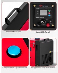 24V Vehicle-Mounted Diesel Generator Trucks Remote Control Automatic Start-Stop