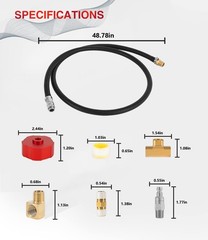 HND1.2CD Dual System Extended Run Generator Fuel Kit For Honda EU1000i, EU2000i