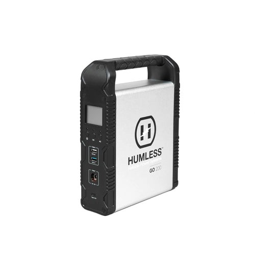 HUMLESS PORTABLE SOLAR GENERATOR – SILVER