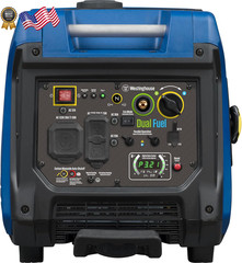 Westinghouse 5000 Peak Watt Super Quiet Dual Fuel Portable Inverter Generator
