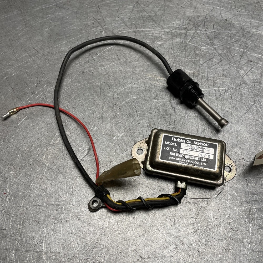 OEM GOOD USED WISCONSIN ROBIN WI-390 8000482 OIL ALERT SENSOR SYSTEM