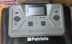 4Patriots Patriot Power Generator 1200 Portable Solar Power Bank W/ Solar Panel