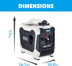 1,500W Quiet Portable Inverter Generator
