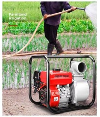 Gasoline-powered Water Pump with A Four-stroke Gasoline Engine, Self-priming