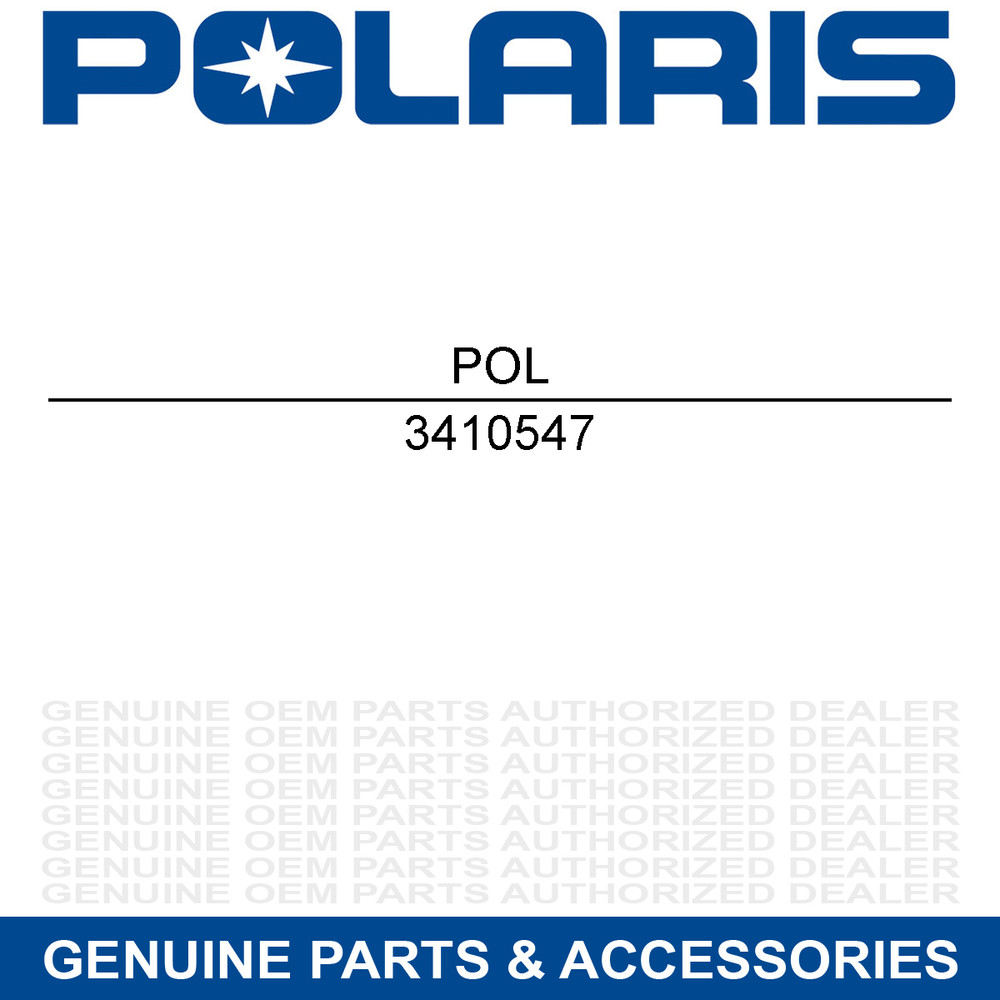 Polaris 3410547 CAP-FUEL,2.5K P2500iEBT