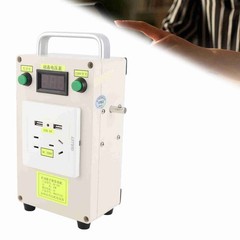 Hand Crank Generator 12V 5V Portable Outdoor Phone Laptop Lantern Charger
