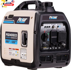 Pulsar PGD40ISCO Ultra Light Quiet 4000W Portable Gas Inverter Generator