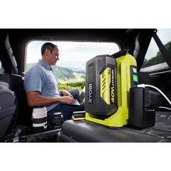 Powered Inverter 300 Watt 40 Volt Battery RYOBI RYi300BG Yellow