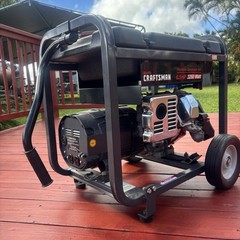 Craftsman Portable Generator Set 6.5 HP 3250 Watt Gas Powered