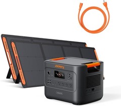 Jackery HomePower 3000 Portable Backup Power Station with 2x 200W Solar Panels