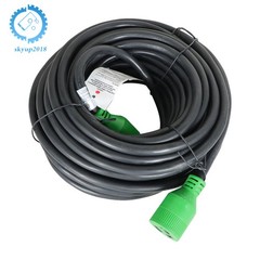 3 Prong 30 Amp Generator Extension Cord 10Ft NEMA L5-30P/L5-30R