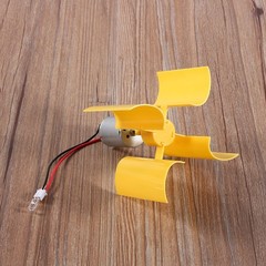 DIY Kit Vertical Wind Generator Compact Power Generation For Science Education