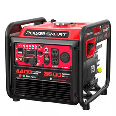 4400-Watt/3600-Watt Dual Fuel Inverter Generator Pull Cord Start with CO Protect
