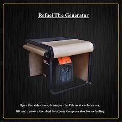 Generator Shed – Both a Generator Running Cover & Generator Storage Enclosure