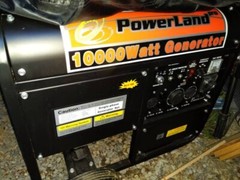 Powerland pro Gas Powered Portable Generator-10000 Watt Black open box