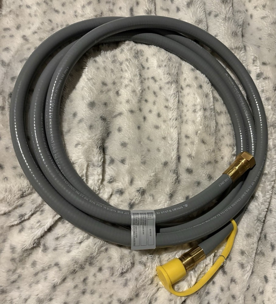 KJ-1/2G 1/2″ Natural Gas 10ft Hose Kit With Quick Connect Attachment