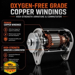 parts world USA Starter Generator for EZ GO GXI GXT