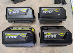 Ryobi RYi1802BTVNM, 40V – 3000W Power Station WITH 4 – EDGE 8Ah BATTERIES!