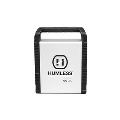 HUMLESS PORTABLE SOLAR GENERATOR – SILVER