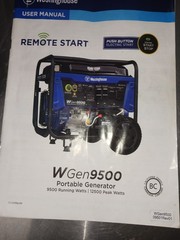 Westinghouse WGEN9500C Portable Generator 9500 Watt