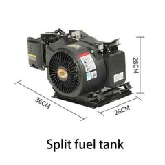 Electric Vehicle Range Extender Low Noise Four-wheel Drive Gasoline Generator