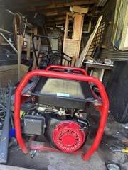 Troy-Bilt 6250 Watts 8500 Starting Watts Portable Gasoline Generator Red
