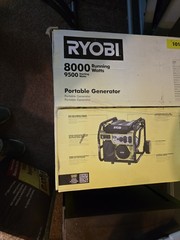 Ryobi RY909500 8000W/9500W Portable Generator 120/240V 6 Gal CO Detect