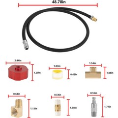 HND1.2CD for Bergs II Dual System with Hose & Cap for Honda Polaris Champion