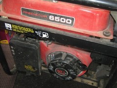 Predator 6500-5500 Gas Generator 301 cc Engine 120V Output tested nice local pic