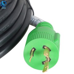3 Prong 30 Amp Generator Extension Cord 10/15/25-75/100 Feet NEMA L5-30P/L5-30R