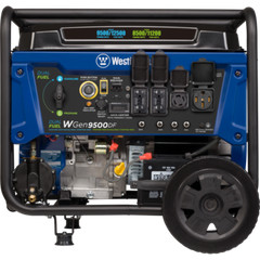 WESTINGHOUSE WGEN9500 Dual Fuel Remote Start W 250Volt Cord HOME STANDBY PACKAGE