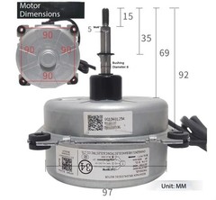 Suitable for Brushless DC Fan Motors in Air Conditioner Outdoor Units
