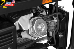 11000-Watt 120V/240V Dual Fuel Portable Generator with Wheel Kit and Electric St