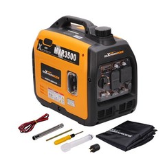 3500 W Portable Gas Powered Generator Inverter for Camping, RV, Home Backup