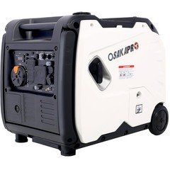 Ultra-Quiet 4500W Inverter Generator w/Electric Start – Foldable Handle & Wheels