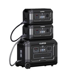 OUPES B2 Extra 2048Wh Battery for Power Station Mega 1/2/3 Solar Generator