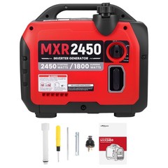 2450W Peak Pure Sine Wave Gas Generator – Lightweight for Extreme Weather
