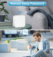 G2 Gateway, Smart Deadbolt Wi-Fi Gateway, Remote Control, Compatible with DD Loc