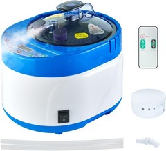 4L Portable Sauna Steamer & Steam Generator in Blue – Remote Control Spa Machine