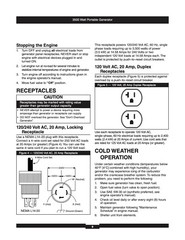 Briggs & Stratton 3500 Watt Portable Generator – Owners Manual & Instructions
