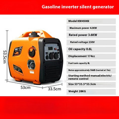 Ultra-quiet Inverter Gasoline Generator Portable 220V Caravan Car Camping