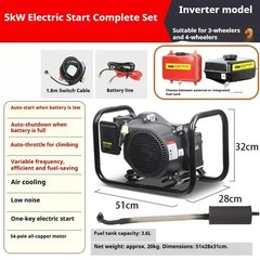 Electric Vehicle Range Extender: 48V/60V/72V Automatic Frequency Conversion