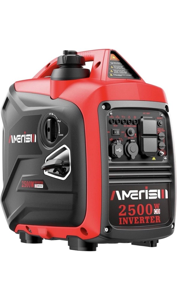Amerisun AM5020C 2500W Portable Inverter Generator Low Noise Gasoline