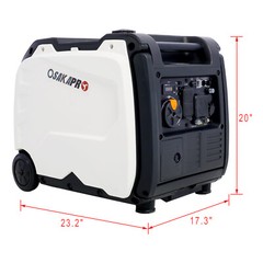 Super quiet Inverter 4500w Portable Generator Electric Start 212cc 4 stroke EPA