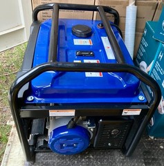 Powerhorse Portable Generator, 9250 Surge Watts, 7500 Rated Watts. READ DESCRIPT
