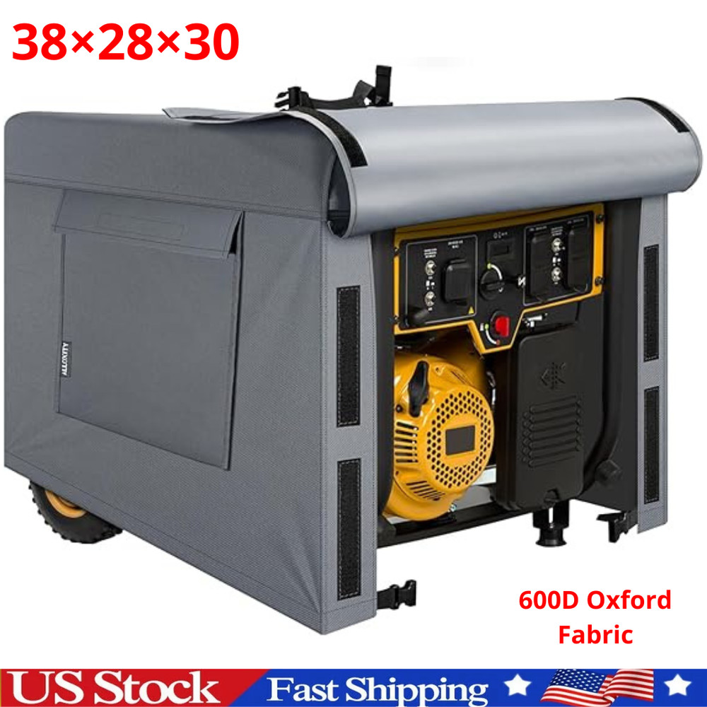 Generator Covers Heavy Duty Waterproof, 38”Lx28”Wx30”H Portable Generator Cov…