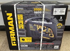 FIRMAN 2000/1600W Recoil Start Portable Inverter Generator – W01682