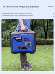 Silent 220v Petrol Generator Inverter Handheld Portable Small Electric Starter