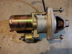 Generator starter motor